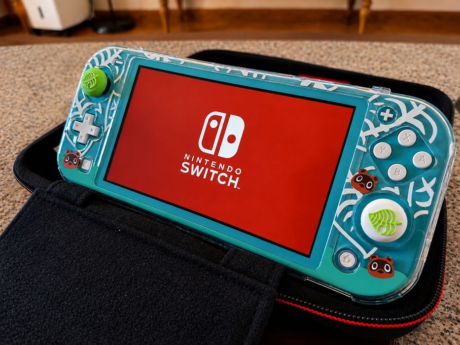 Nintendo Switch Lite Azul + Extras — PROMOÇÃO ATÉ SEXTA