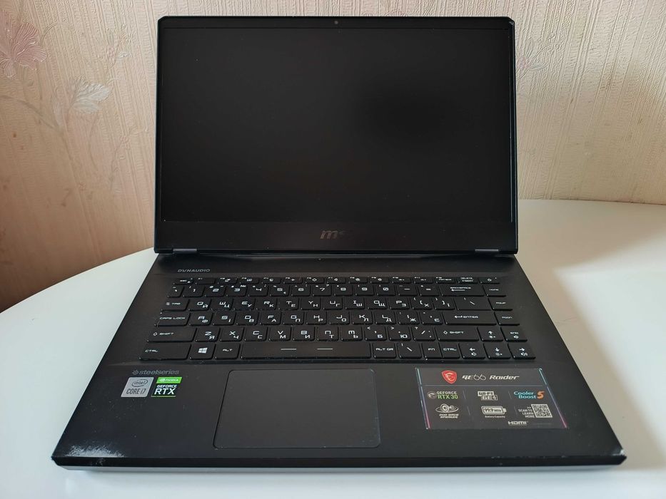 MSI GE66 Raider 10UG i7-10750H 32Gb nVIDIA RTX3070 8gb SSD1Tb 240Hz