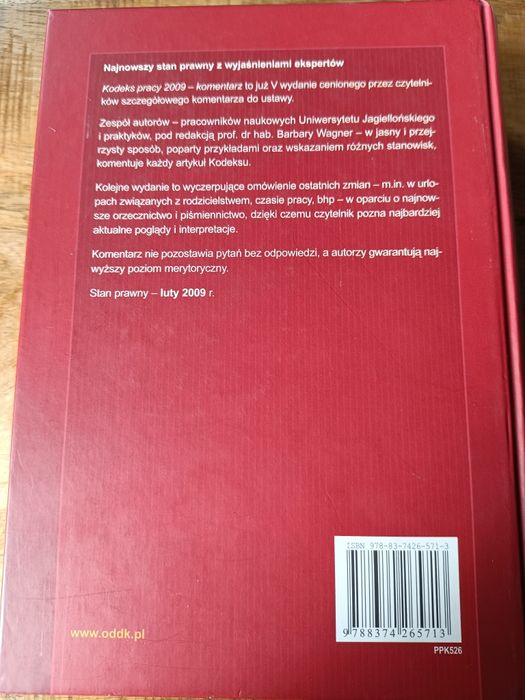 Kodeks Pracy 2009 *