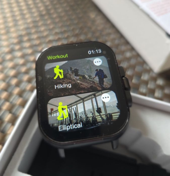 Zegarek  Męski   TWS 2.01" TFT  NFC
