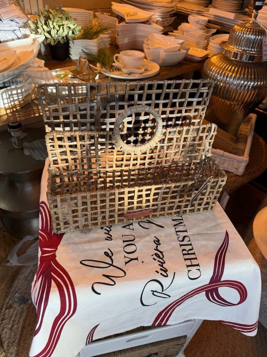 Riviera Maison organizer rattanowy