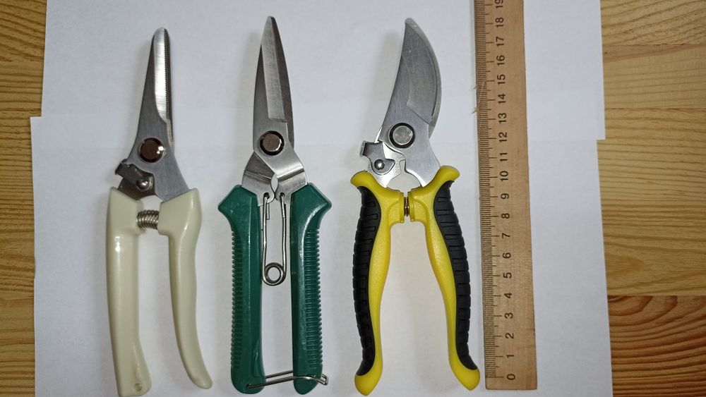 Садові ножиці 3 од.