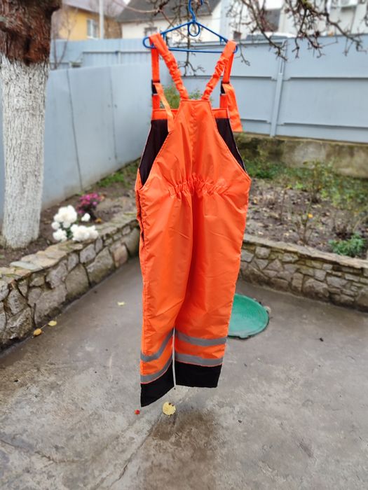 Спец одяг зимовий 52 - 54 робочий напівкомбінезон чоловічий утеплений