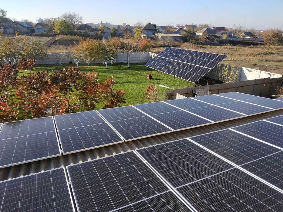 Встановлення сонячних станцій/Сонячні панелі/Монтаж, підбір обладнання