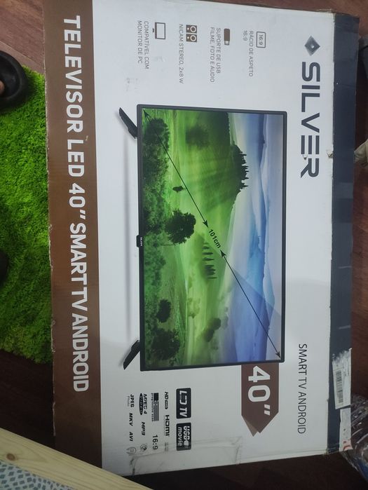 Smart TV android Silver 40 polegadas