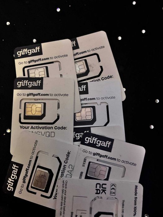 Starter SIM GiffGaff Hurt