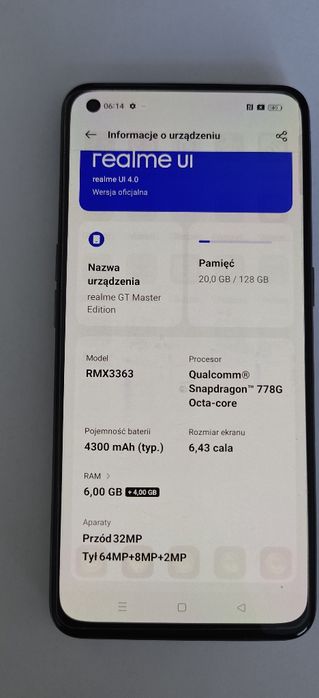 Realme GT Master Edition