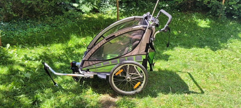 Przyczepka rowerowa Qeridoo Sportrex 2 (Sportex)
