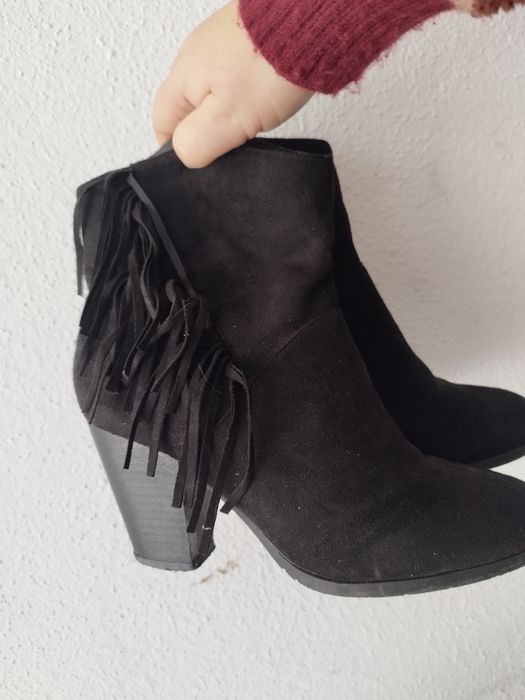 Botas franjas senhora