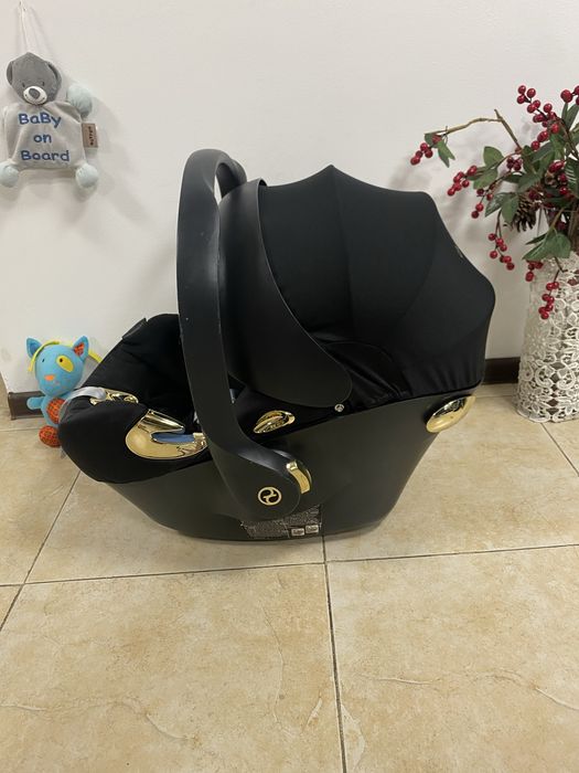Автокрісло Cybex Aton Q Jeremy Skott Platinum Група 0+/1 (0-13 кг) автолюлька сайбекс