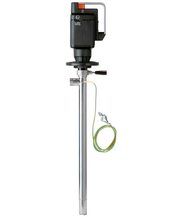 Bomba tambor inox lutz- Para alimentos com álcool, facilmente inflamáveis, óleos, diesel.