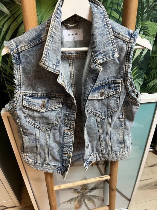 Kamizelka dżinsowa damska