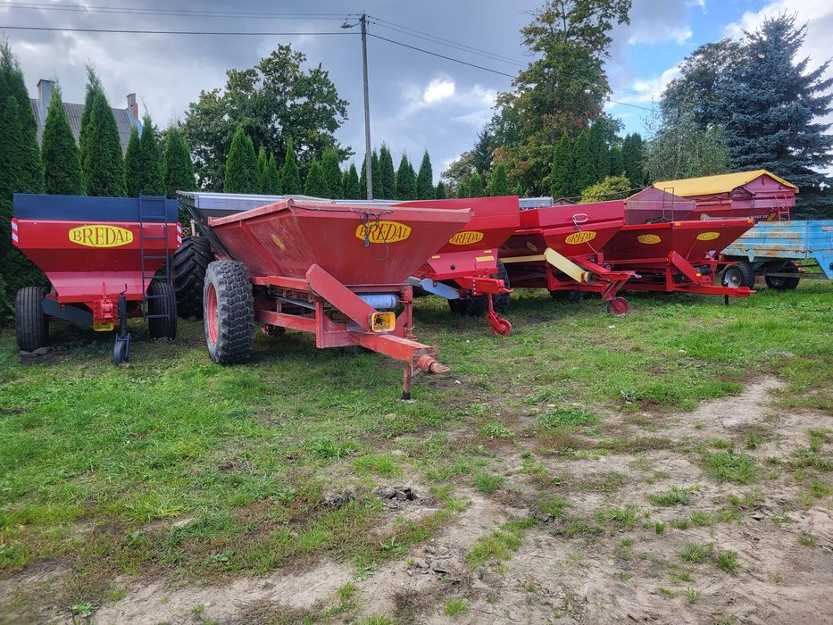 Rozsiewacz wapna, Bredal, K105, K85,B6 wapniarka.