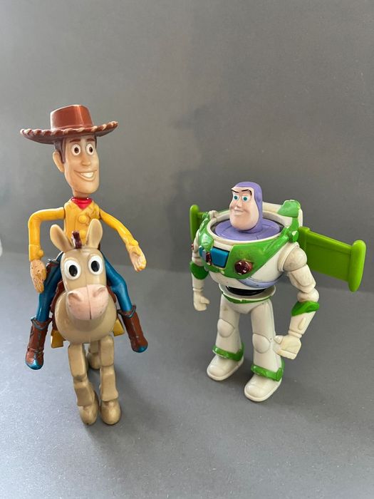 Figurki Toy Story zestaw Mc Donald chudy buzz astral mustang  retro vi
