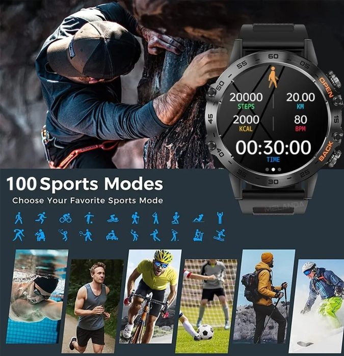 Smartwatch Sports novo