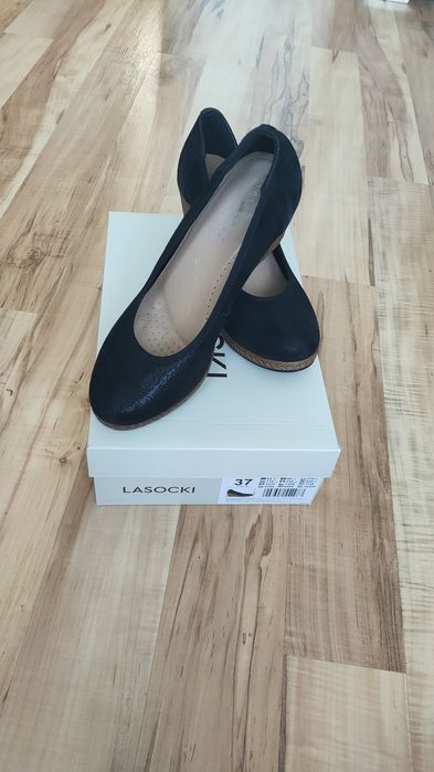 Buty na koturnie Lasocki r.37