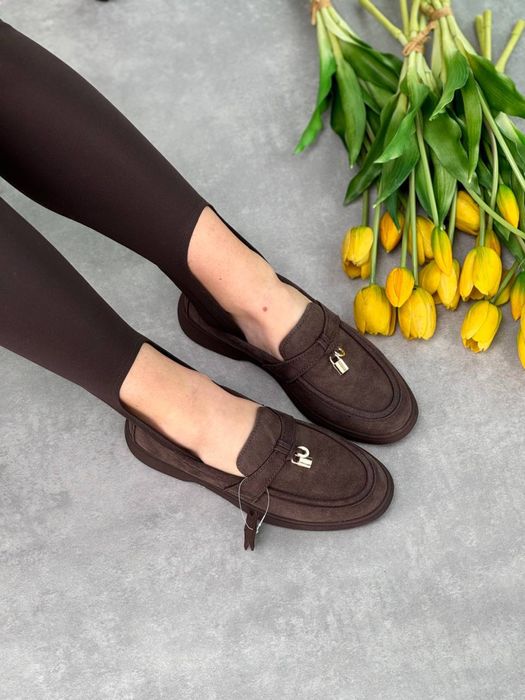 Лофери натуральна замша