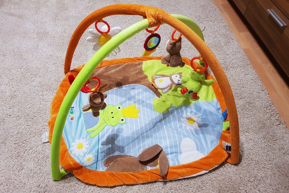 Mata aktywacyjna edukacyjna Lupilu z Lidla Activity Staw Żaba