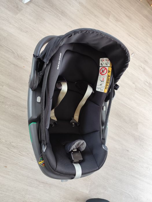 Conjunto Ovo + Isofix Maxi-cosi 360 Pearl