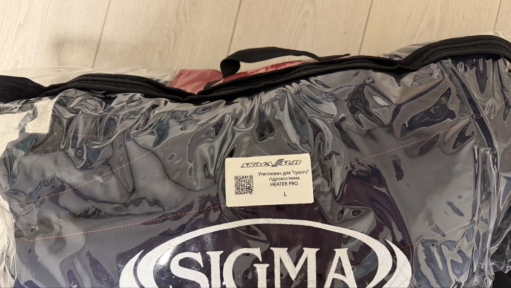 Сухий тріламінатний гідрокостюм SIGMASUB TRILAM HD back zipper