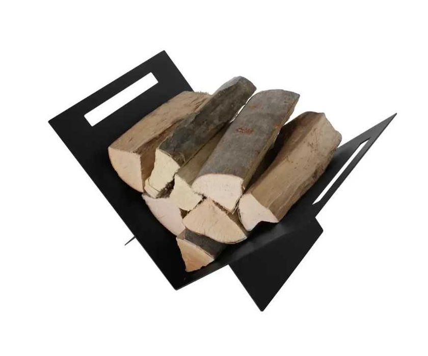 Кошик для дровMonte,CZARNY,X,Відерце KUBANAWGIEL, Набір длякамінаSiena