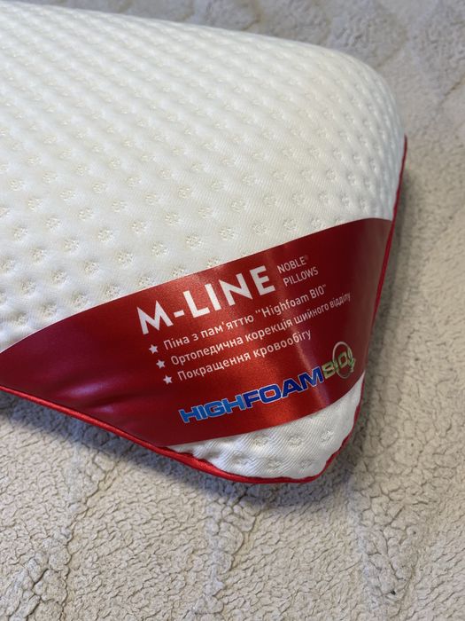 Подушка ортопедична з ефектом памяті highfoam noble pillows sweeten mini