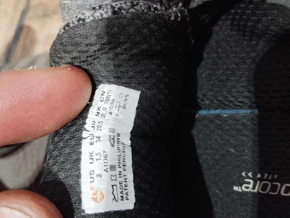 Buty skórzane młodzieżowe Timberland rozmiar 34