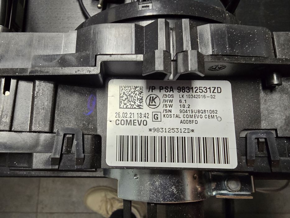 Przełączniki kierunkowskazów jumpy spacetourer