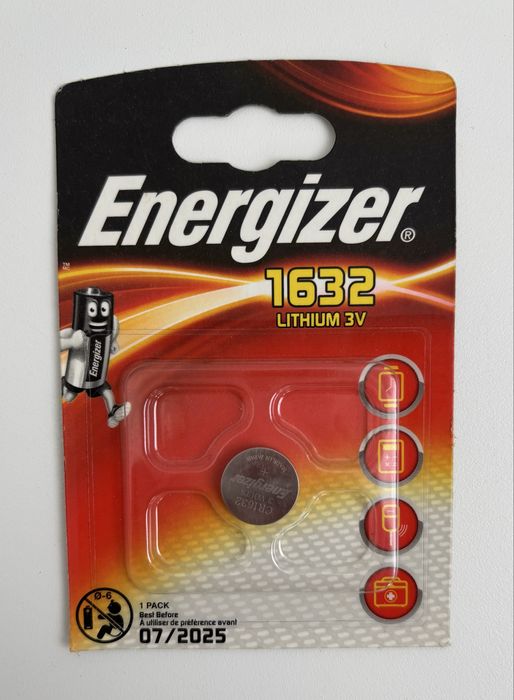 Duas pilhas 1632 Panasonic (oferta de 1 Energizer)