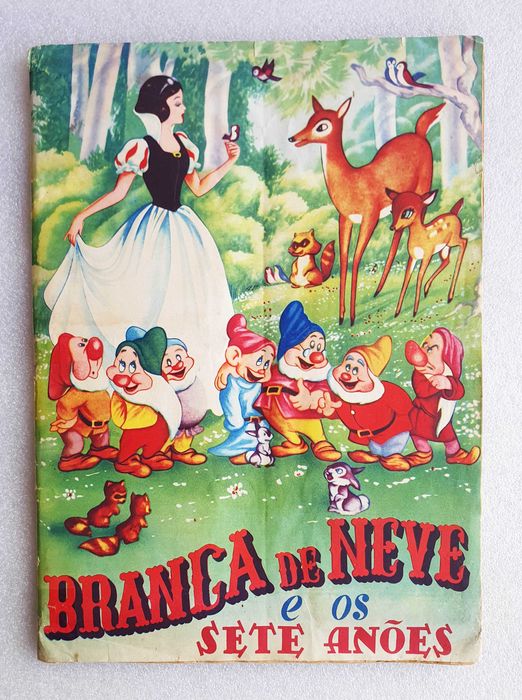 Antiga Caderneta Completa "BRANCA de NEVE" ~ 240 cromos ~ 1952 ~ RARA