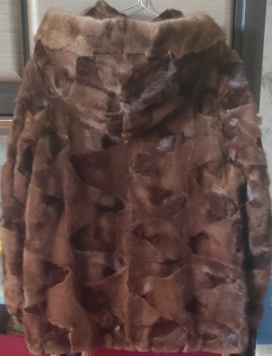 кожушок норковий р. 48-50