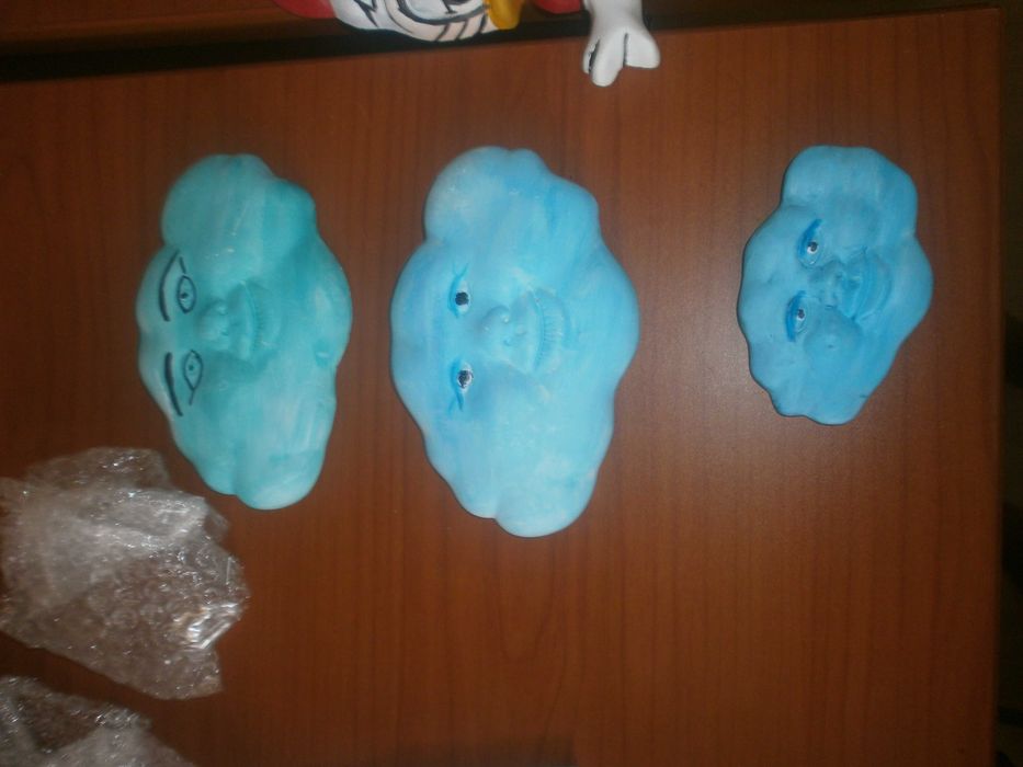 peças pintadas a mão