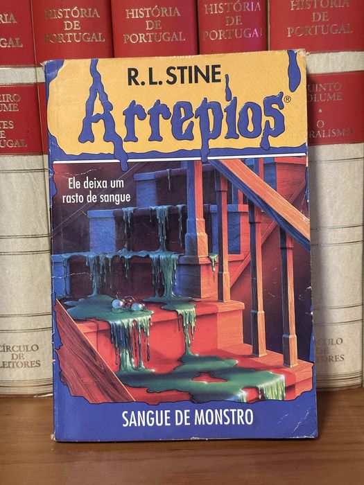 Livro Arrepios - Sangue de Monstro