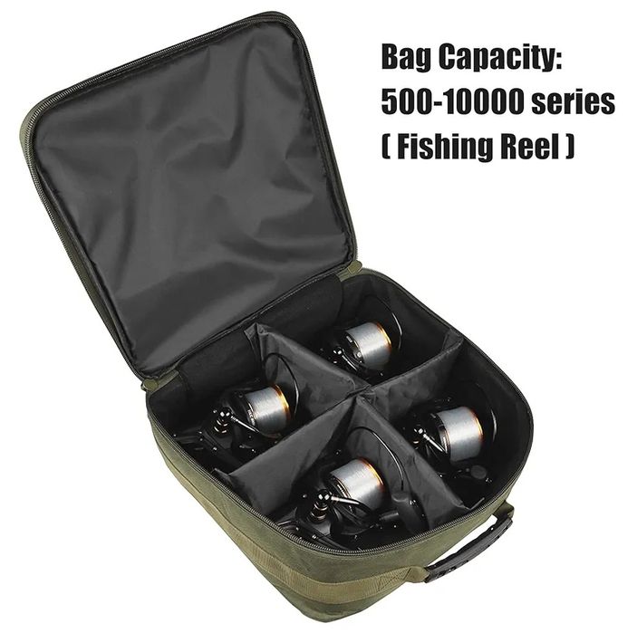 Большая Сумка-чехол для хранения карповых катушек