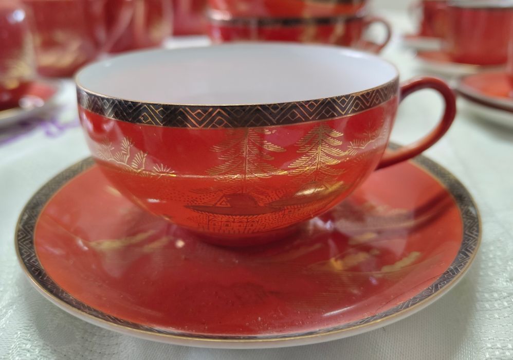 Conjunto de Chá e Café Japonês Moriyama