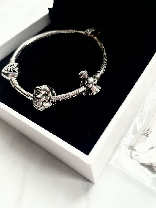 Браслет Pandora family tree срібний із намистинами