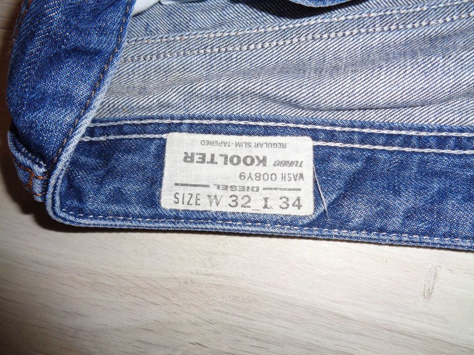 jeansy DIESEL rozmiar L , Męskie Niebieskie