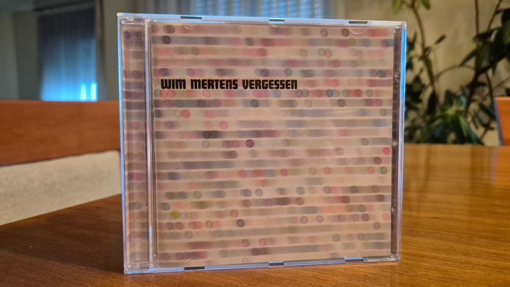 Vendo CD de música raro "Vergessen" (1982), do fabuloso WIM MERTENS !