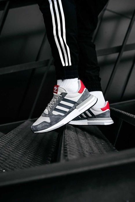 Кросівки Adidas ZX 500 RM Grey Four premium