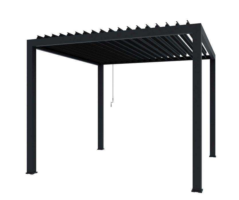 Pergola ogrodowa tarasowa Silver Garden ORIGIN 3×3 m Anthracite