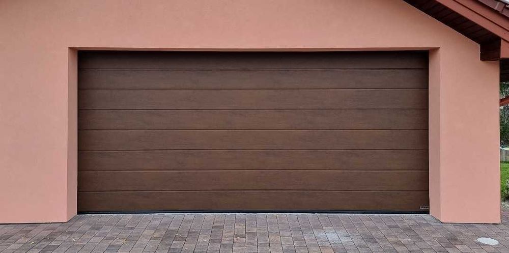 Brama Hormann 5000x2250 Orzech z napędem i montażem - Promocja Roku