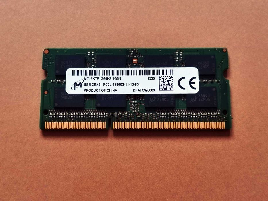 DDR3 8GB Micron 12800 L