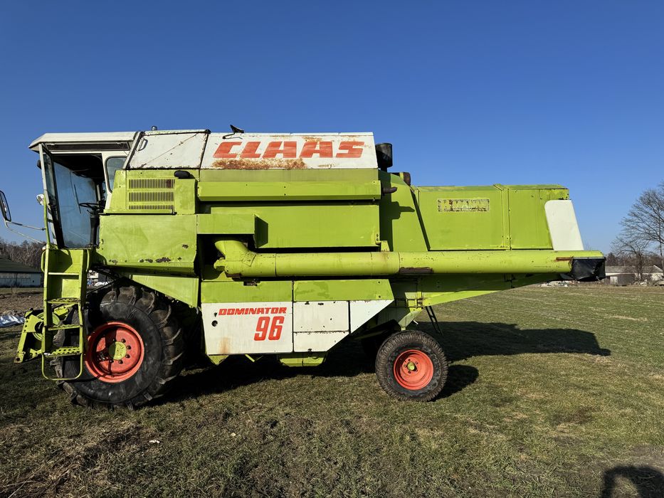 Claas Dominator 96 • Hydrostat • Silnik Mercedes • Heder 4,5 m + wózek