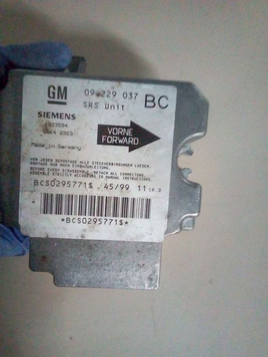 Centralina De Airbags Opel Astra G Combi (T98)