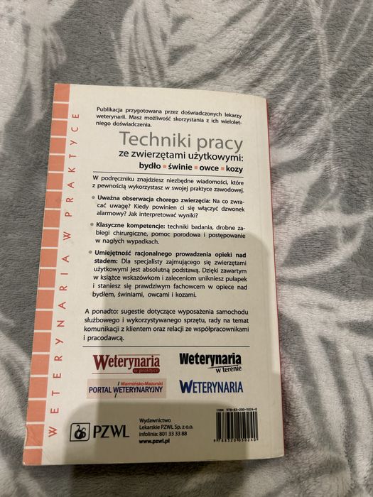Techniki pracy ze zwierzętami użytkowymi