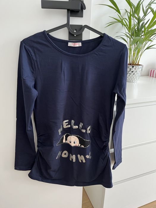 Bluzka/tunika ciążowa z napisem Hello Mommy, LC Waikiki, jak nowa