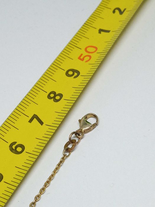 Lombardowski. Złoty łańcuszek pr.333 2,19g dł.47,7cm BDB stan