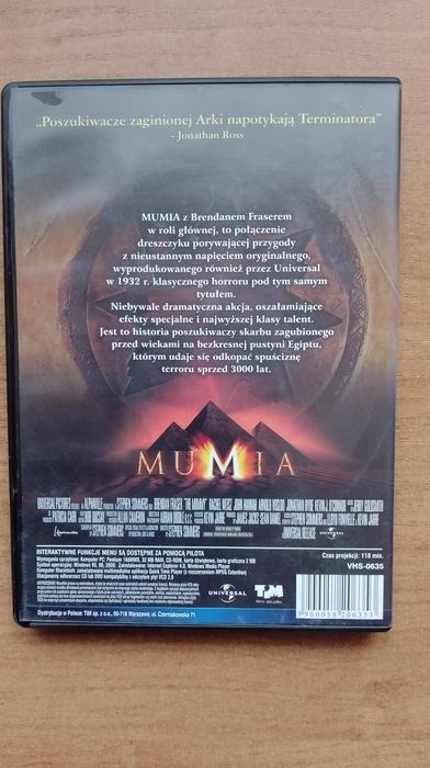 Płyta VCD Mumia lektor