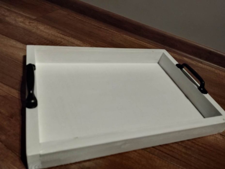 Taca, tacka drewniana ręcznie robiona