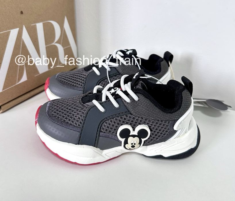 Кросівки, Zara, кеди, зара, кросівки з Міккі,